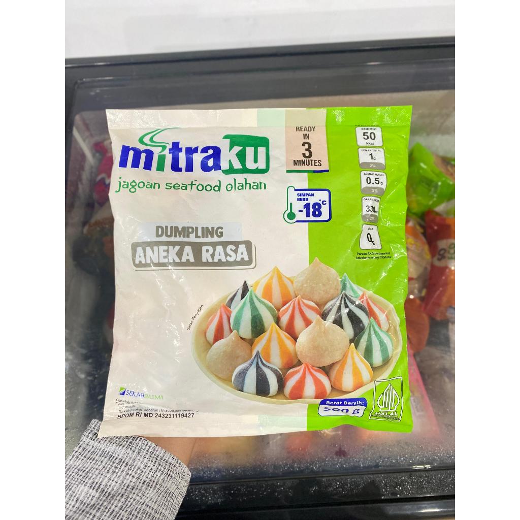 

MITRAKU DUMPLING MIX ANEKA RASA 500gr / AYU PUTRI FROZEN FOOD