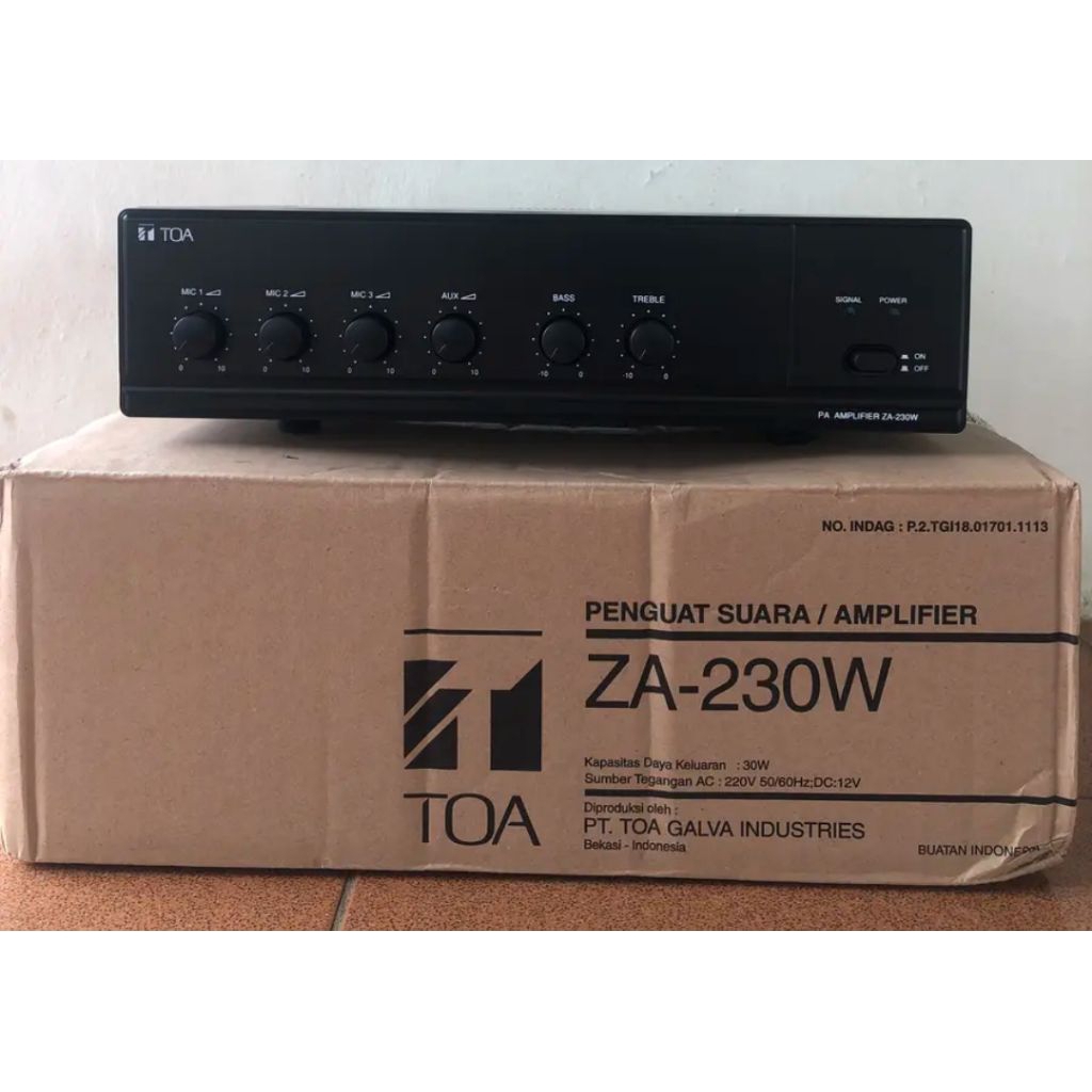 Amplifier TOA ZA 230W Ampli TOA