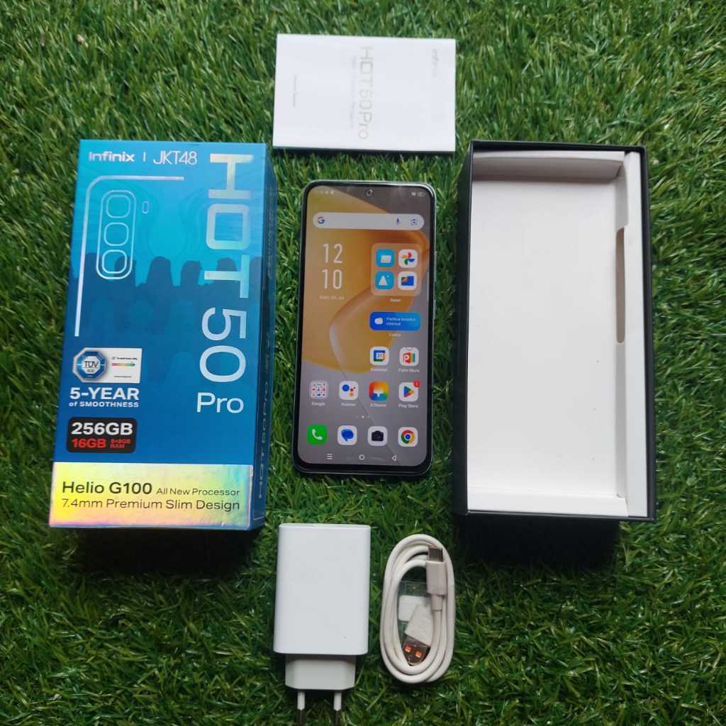 INFINIX HOT 50 PRO 4G SECOND 8/256GB HP SECOND HP SEKEN HP BEKAS HP MURAH