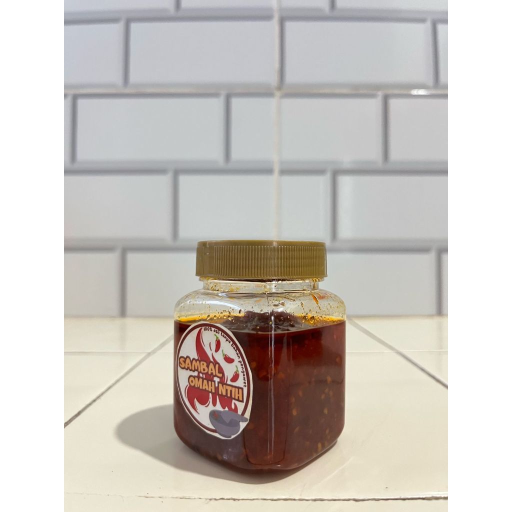 

Sambal Goreng Sambal Omah Ntih tanpa bahan pengawet HALAL dan ENAK