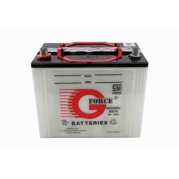 Aki Mobil Basah G-Force NS70 – Daya Kuat 65Ah, Performa Stabil