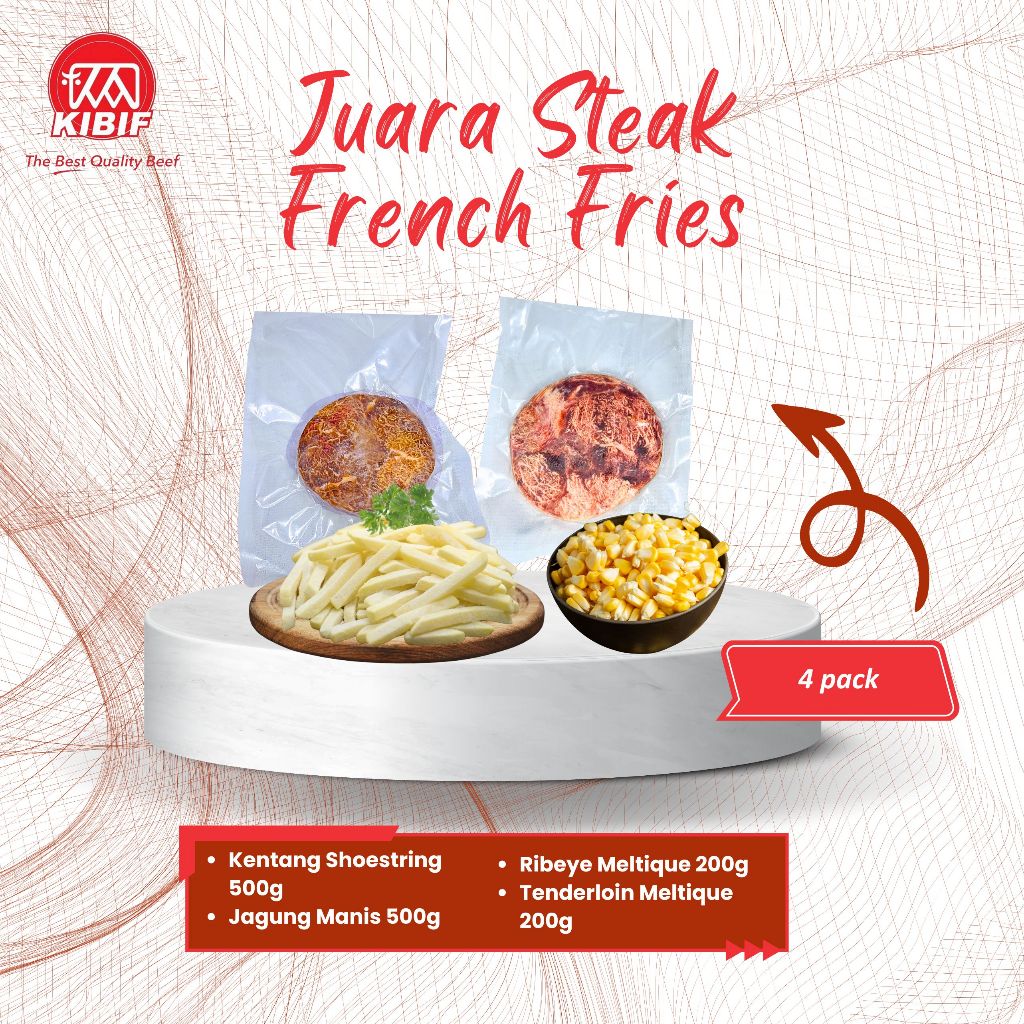 

7.7 Promo Juara Steak French Fries