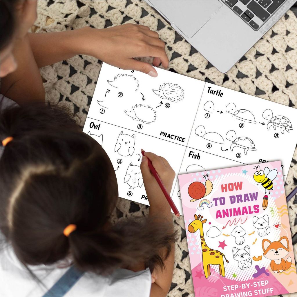 

Buku Step by Step Drawing Book Children Activity