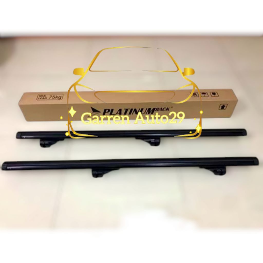 Cross bar Crossbar Kaki Rack Platinum Mobil ALL NEW AVANZA Jepit Body /GARREN AUT0