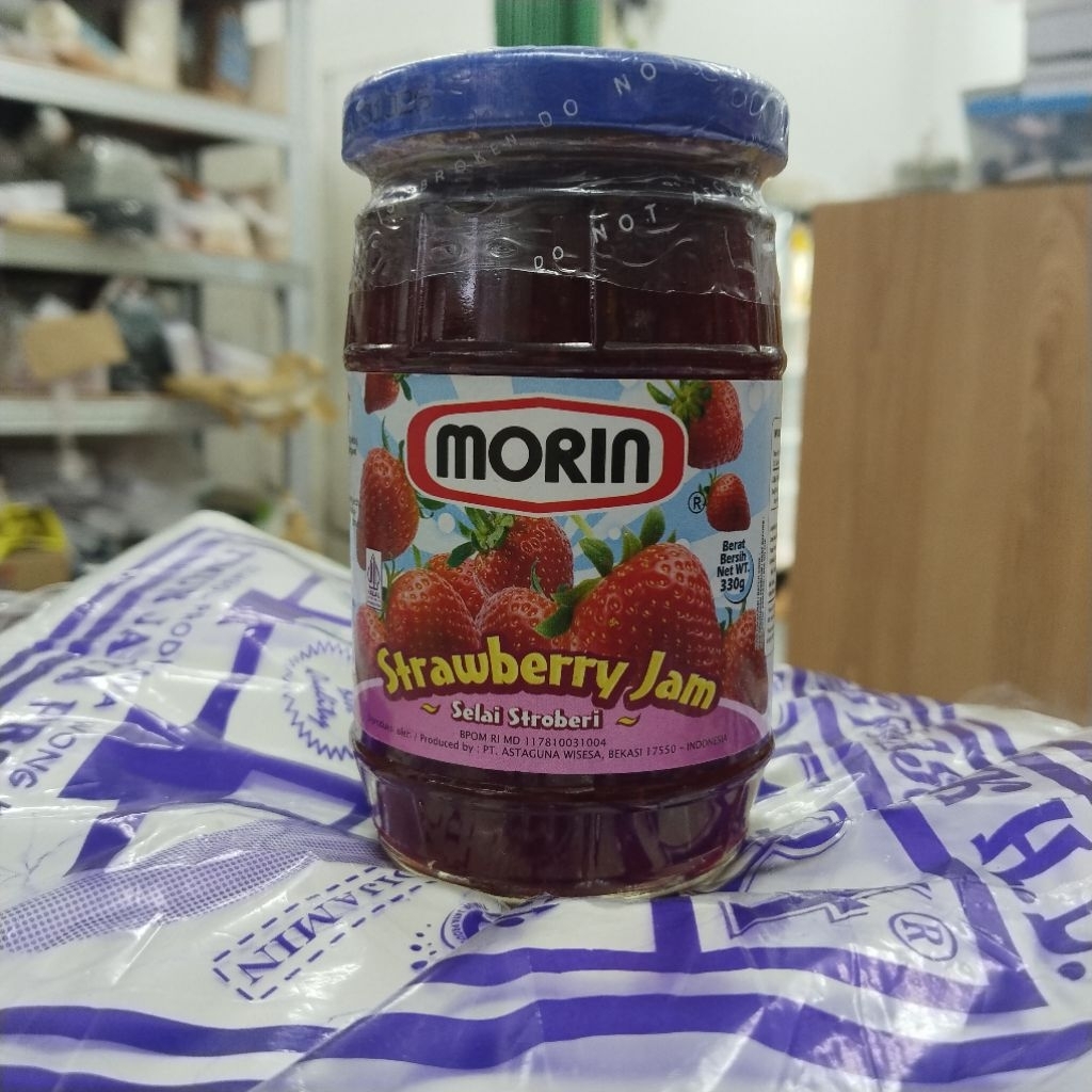 

morin strawberry jam 330g