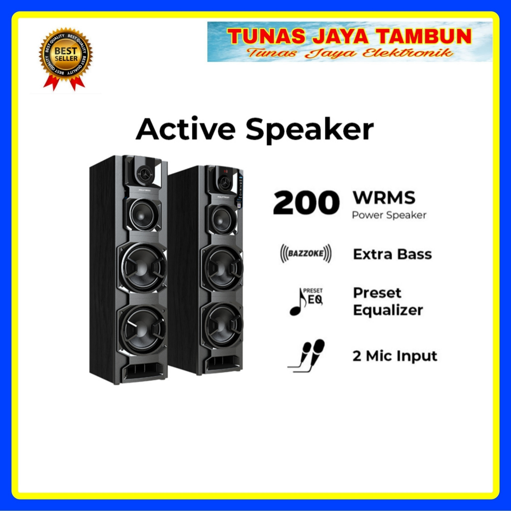 SPEAKER AKTIF POLYTRON PAS 8E20 / SPEAKER POLYTRON PAS 8 E 20 / POLYTRON PAS 8E20 SPEAKER BLUETOOTH
