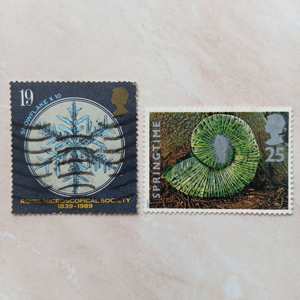 

Perangko Prangko Jadul Inggris UK Seri Campur 2 Pcs 1989-1995 - YN2559