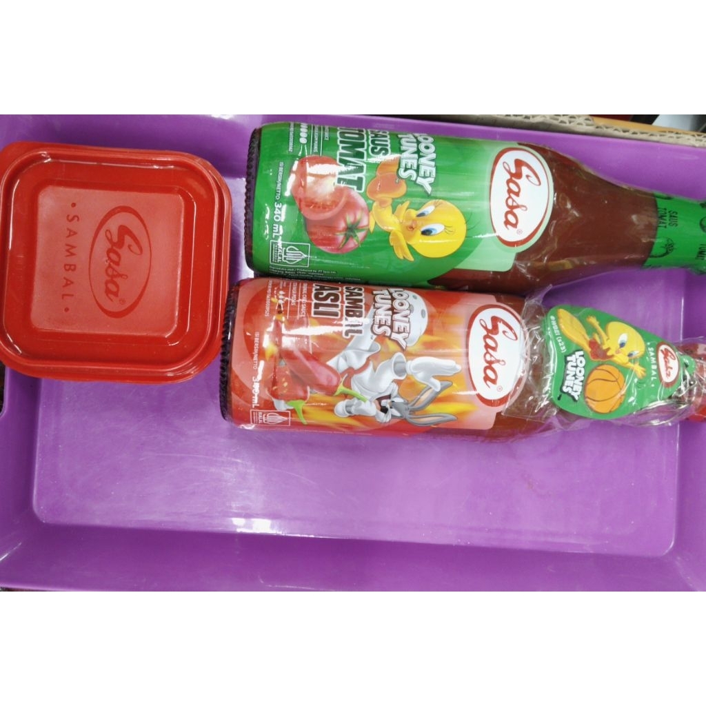 

Sasa saos tomat bundling saos sambel asli 340ml