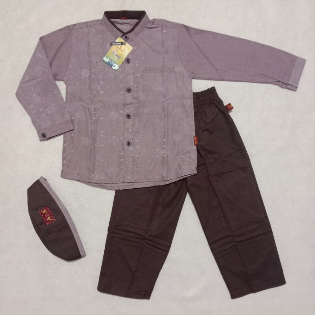 BAJU KOKO ANAK JAGUAR A&J LENGAN PANJANG