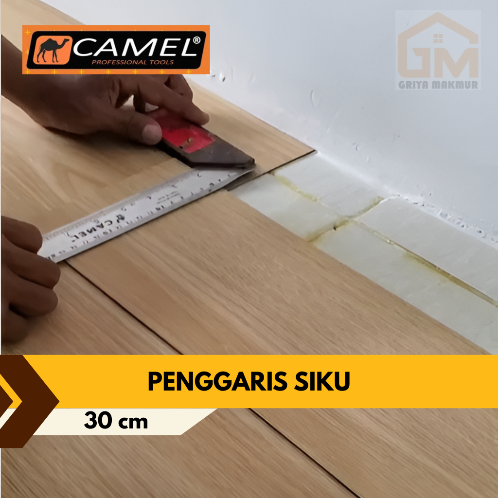 

Camel Penggaris Siku 30cm Siku Tukang