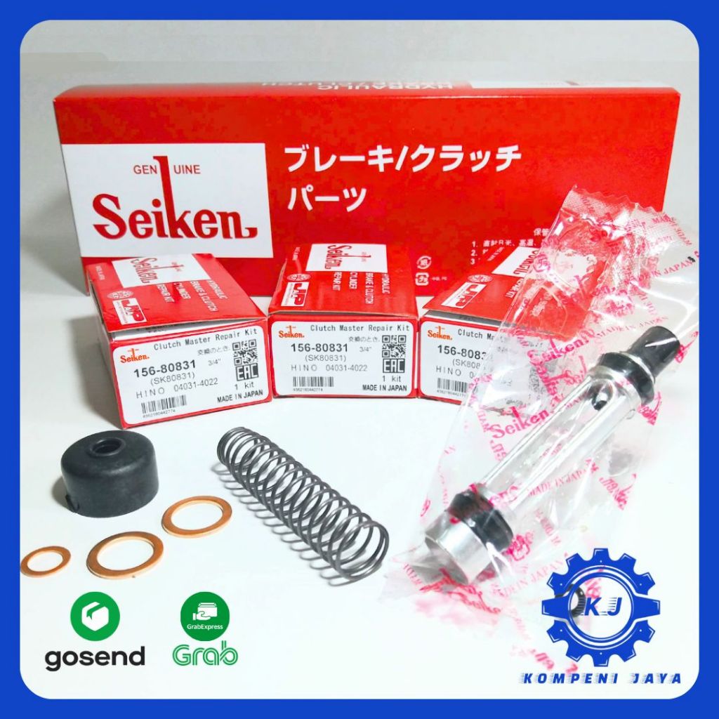CM KIT SEAL MASTER KOPLING ATAS HINO RANGER / HO7C Ukuran : 3/4" C/M KIT SK80831 SEIKEN REPAIR CLUTC