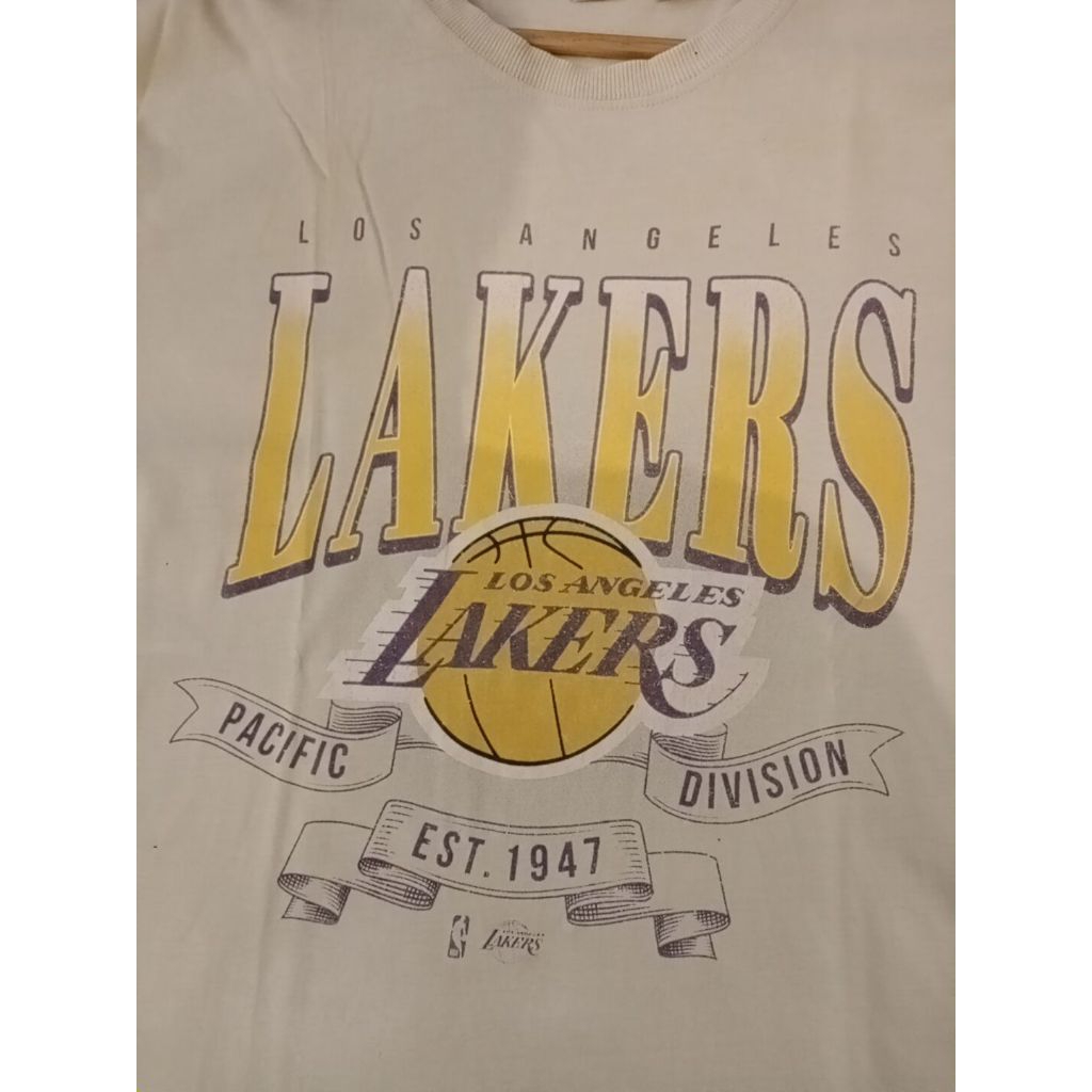 kaos NBA Lakers second