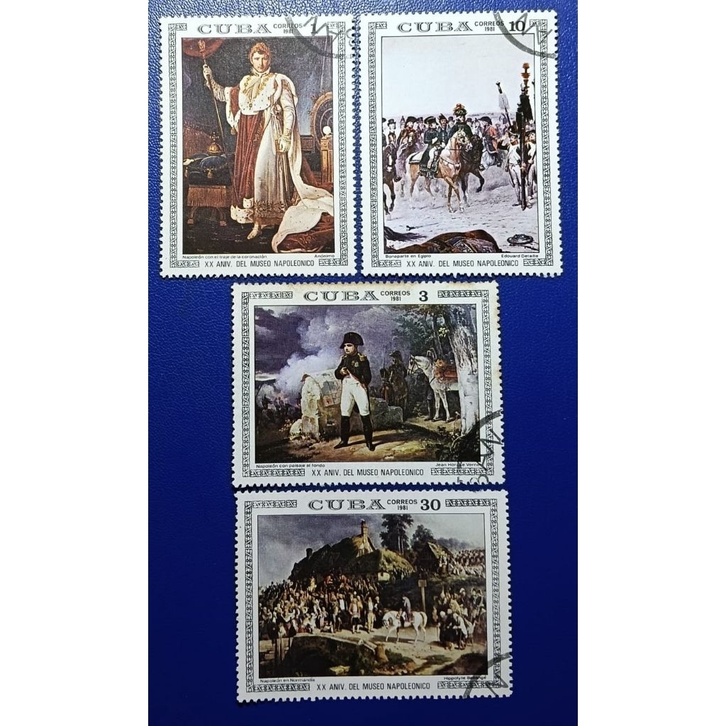 

Prangko Lawas LN CUBA 4 Keping Jumbo