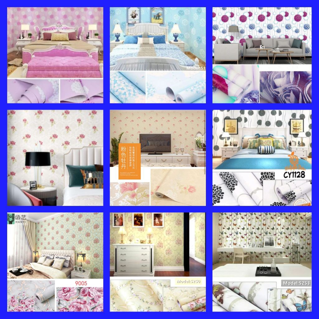 PUSAT GROSIR WALLPAPER  Wallpaper Dinding Kamar Wallpaper Dinding Ruang Tamu 8-10m Wallpaper Dinding
