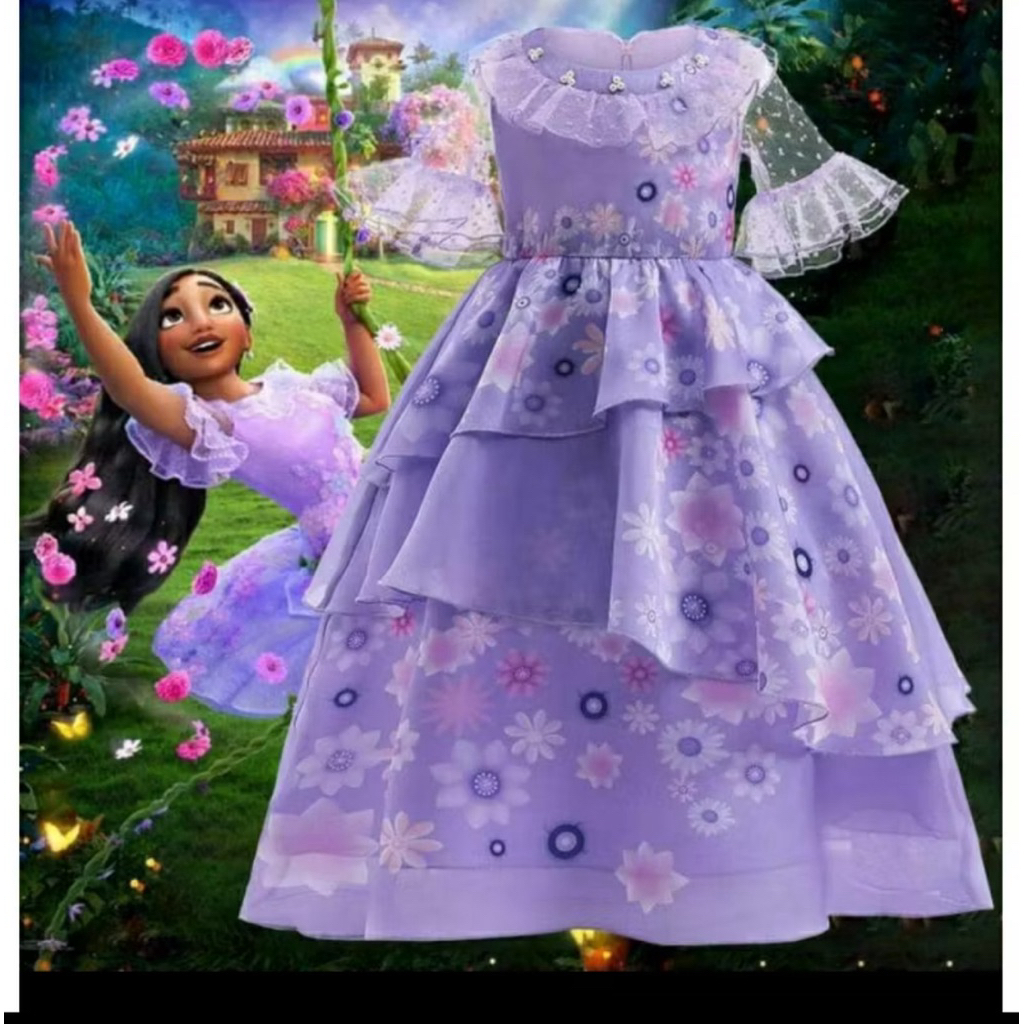 dress isabela ungu