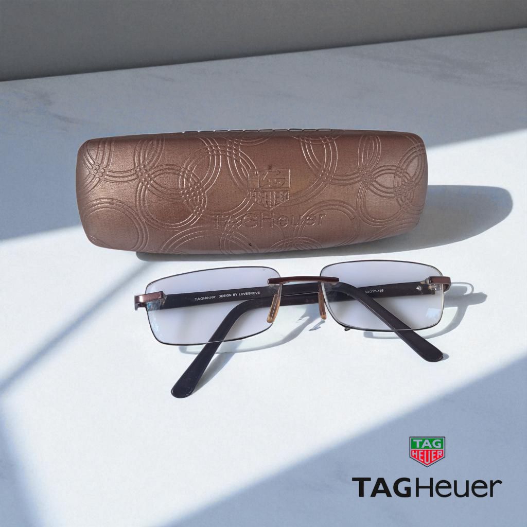 Kacamata second bekas original TAG HEUER design by LOVEGROVE Rare item