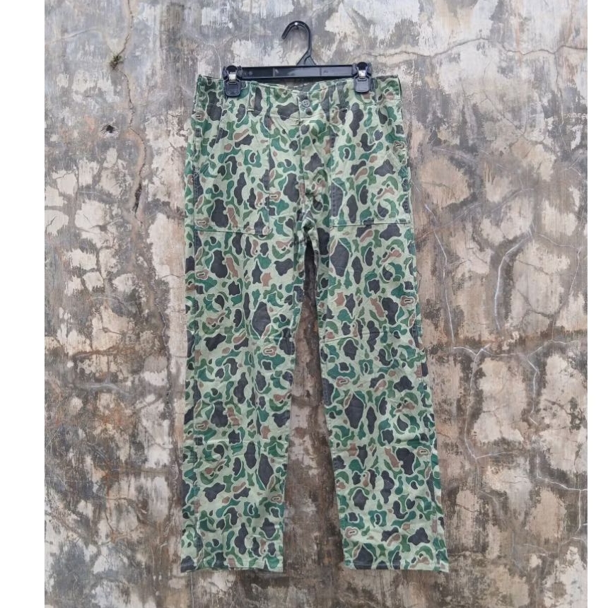 frogskin camo hbt pants buzz rickson