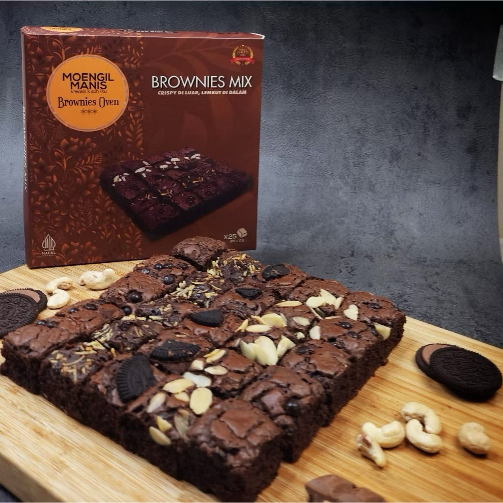 

Brownies Panggang | Moengil Manis Oleh Oleh Jakarta | Ready Stock outlet Jakarta Barat