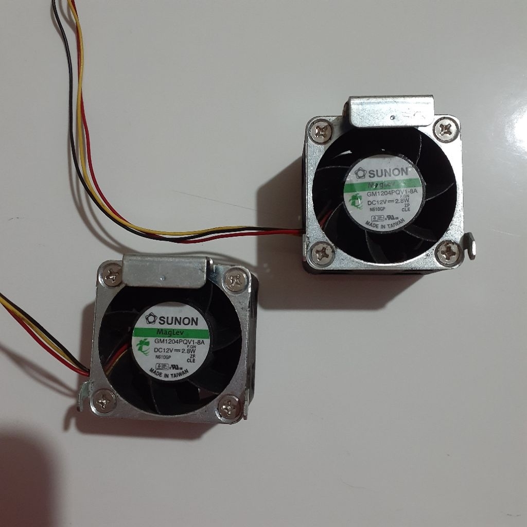 Kipas DC 12V 4cm Singel dan Double Fan