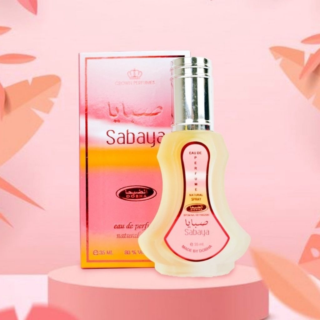 Parfum Dobha aroma SABAYA Original 35ml spray | parfum wanita laki laki (unisex) aroma tahan lama hi
