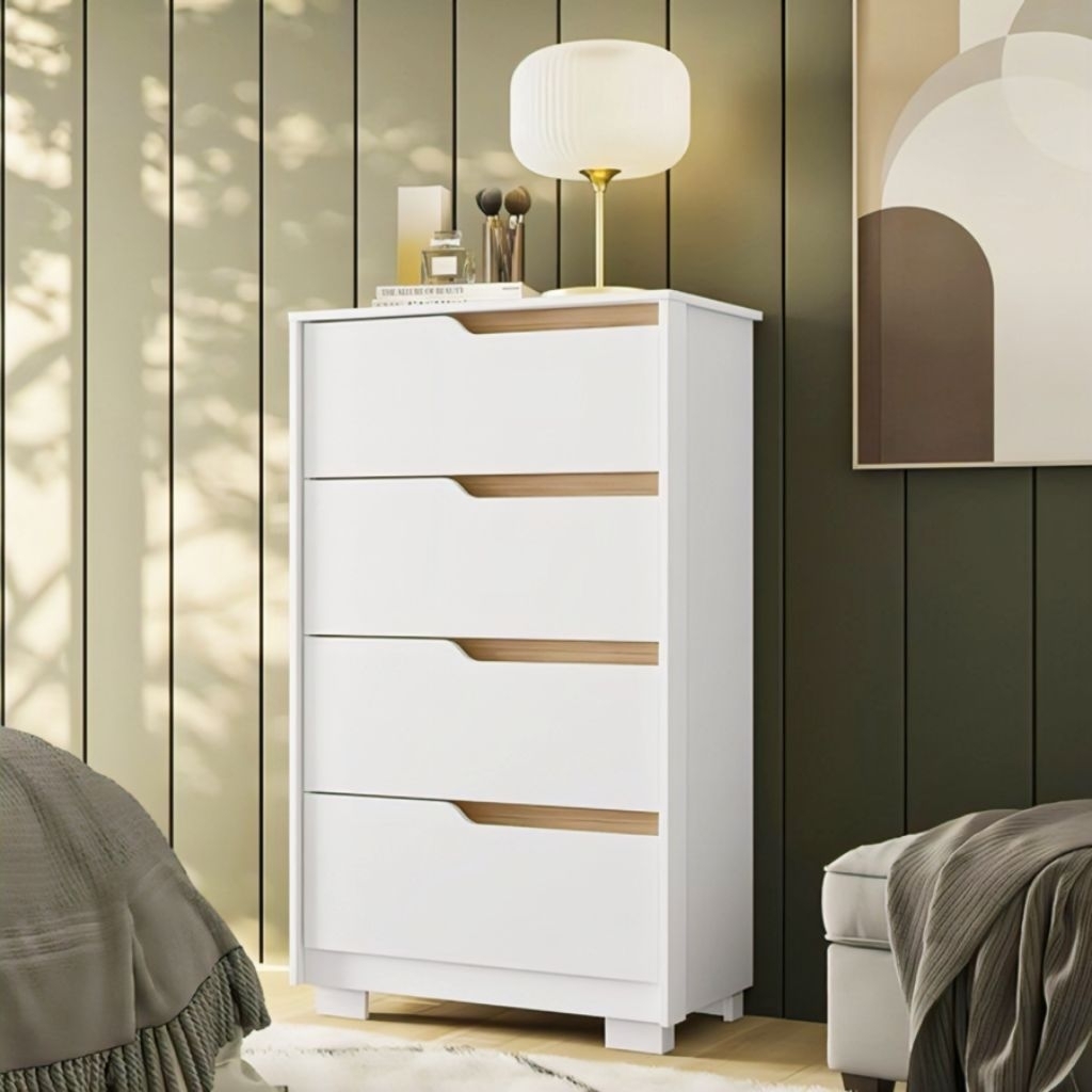 Lemari Laci minimalis Meja kamar tidur Meja kamar drawer pakaian