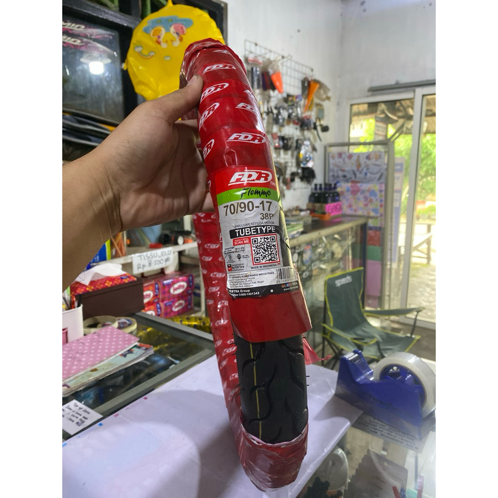 BAN BARU Fdr flemo 70/90-17 tubetype