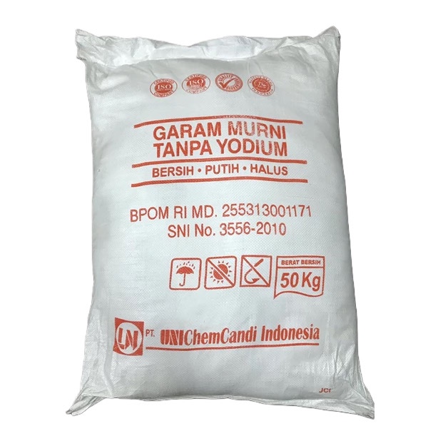 

NACL GARAM INDUSTRI GARAM MURNI TANPA YODIUM 1 KILOGRAM