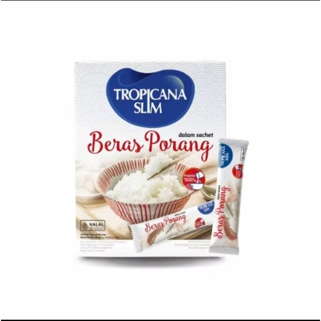 

Tropicana slim Beras Porang