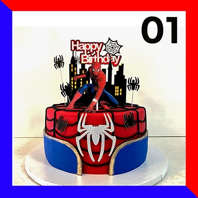 

Topper Karakter Spiderman (Siap Pakai)