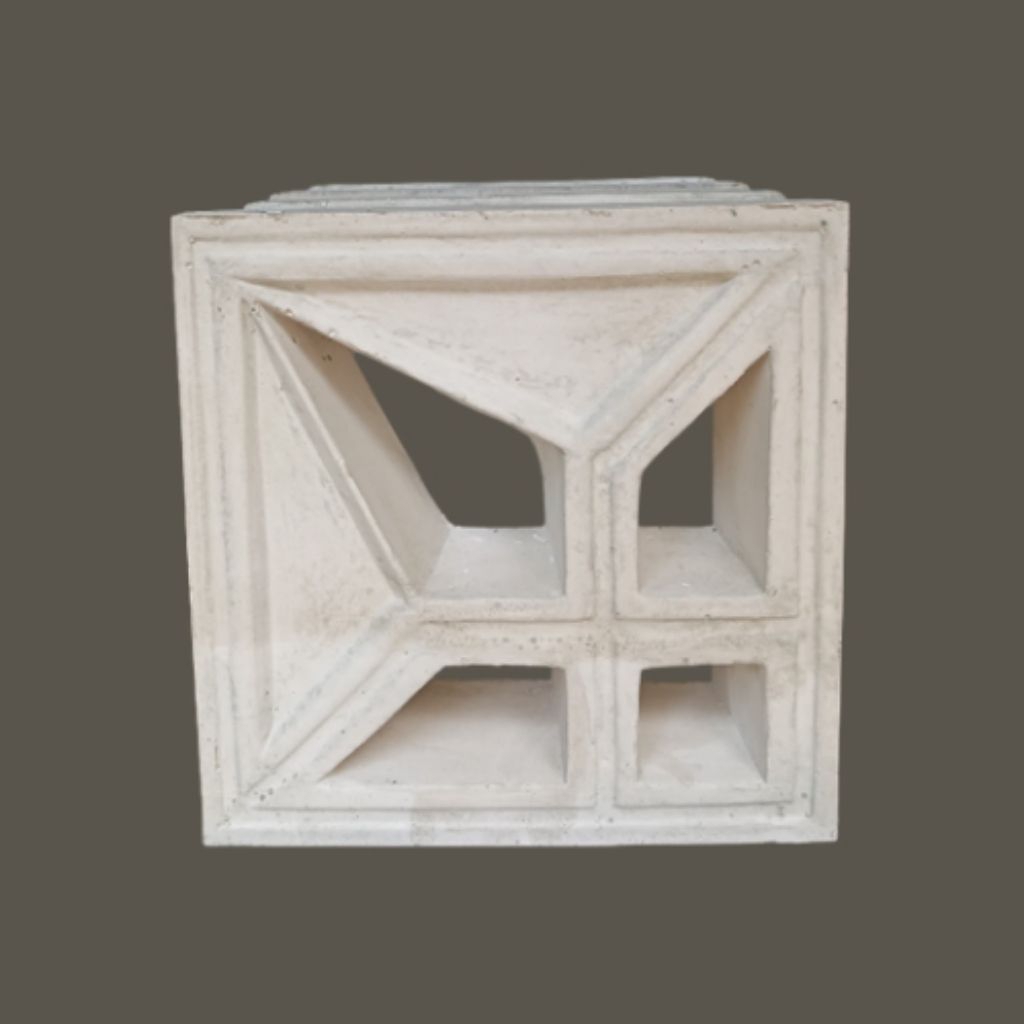 Cetakan Roster / Cetakan Loster Cetakan Angin Angin FIBER MINIMALIS 20X20