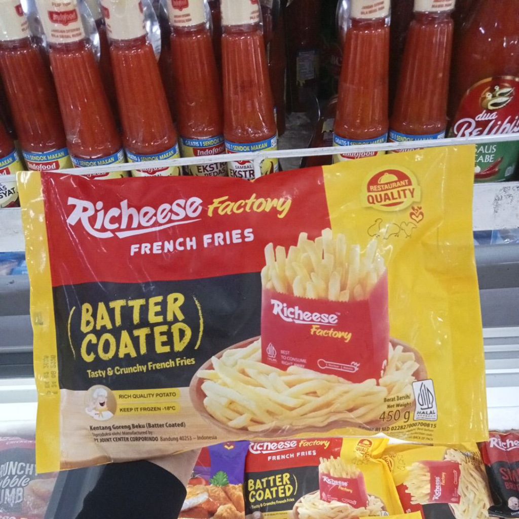 

Richesse Kentang Batter Coated 450gr