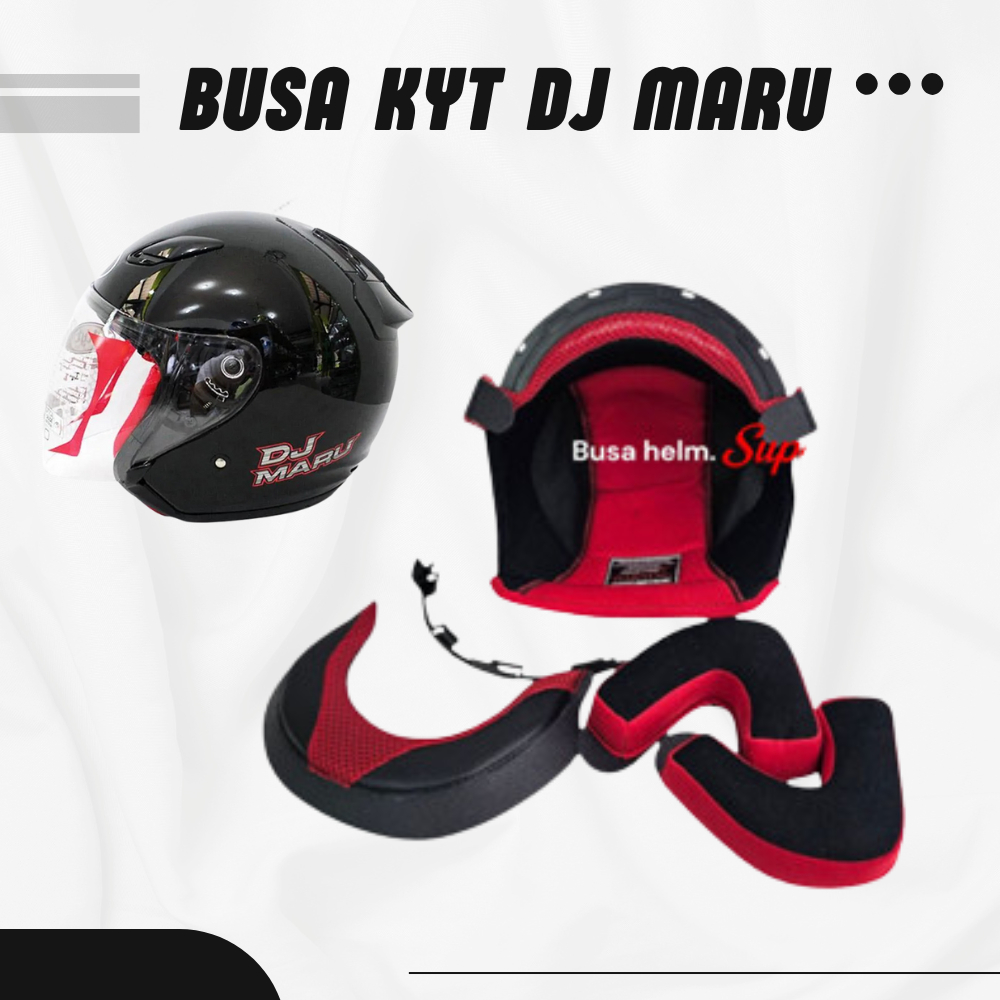 Busa Helm Kyt Dj Maru Baru Size M, L, XL / Busa Helm Super