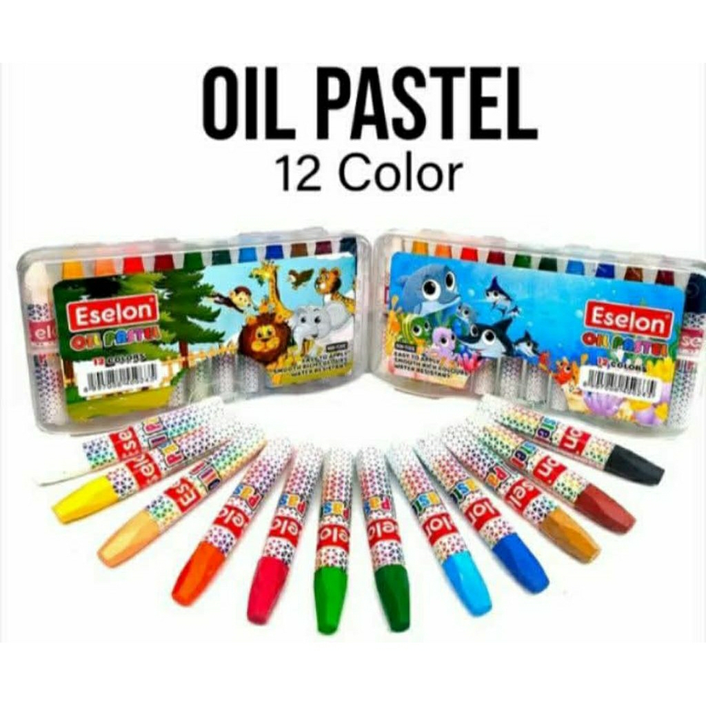 

KRAYON ESELON OIL PASTEL ISI 12 WARNA MURAH