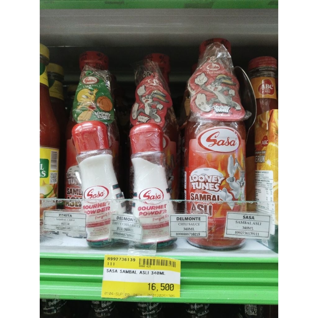 

sasa saos sambal asli 340ml