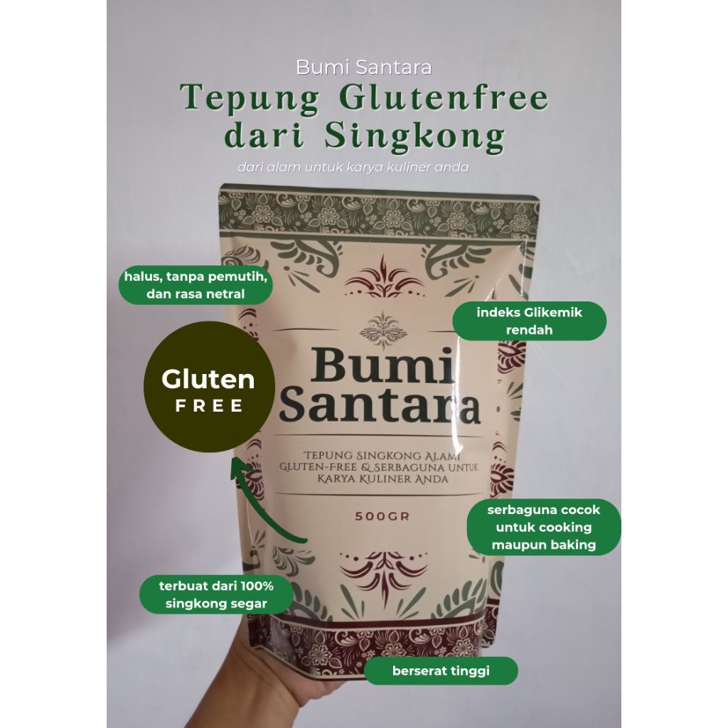 

Mocaf Tepung Singkong Glutenfree Serbaguna