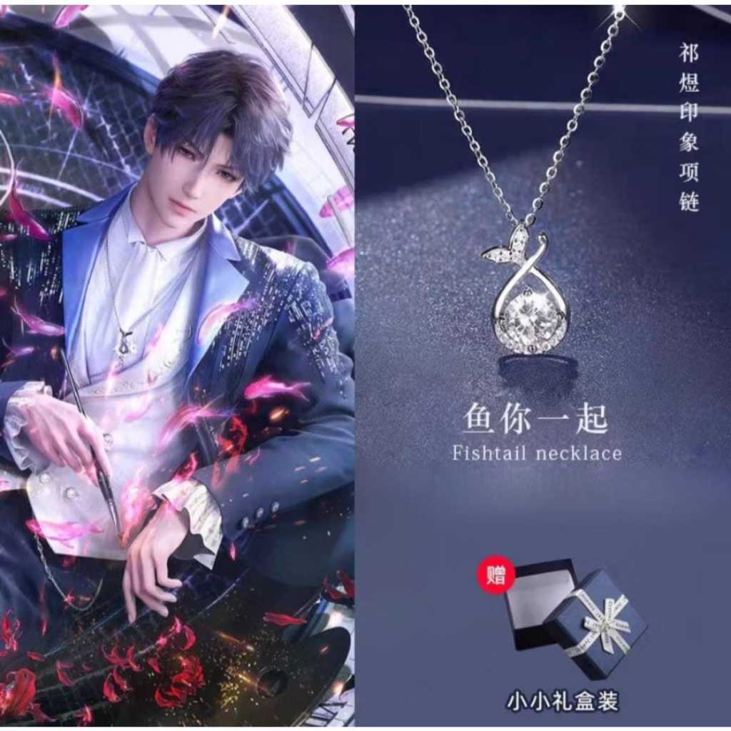 Love and Deepspace Inspired Necklace Zayne Rafayel Zavier Sylus Caleb