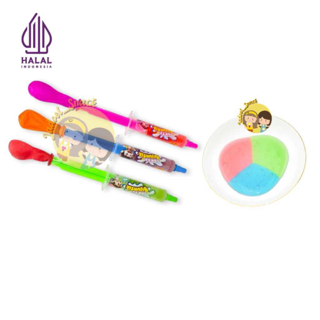 

Navi_Lezatoz - Permen Jeli Suntik Rasa Buah 30X6Gr Permen Anak Unik & Lucu - Rasa Buah Manis Segar