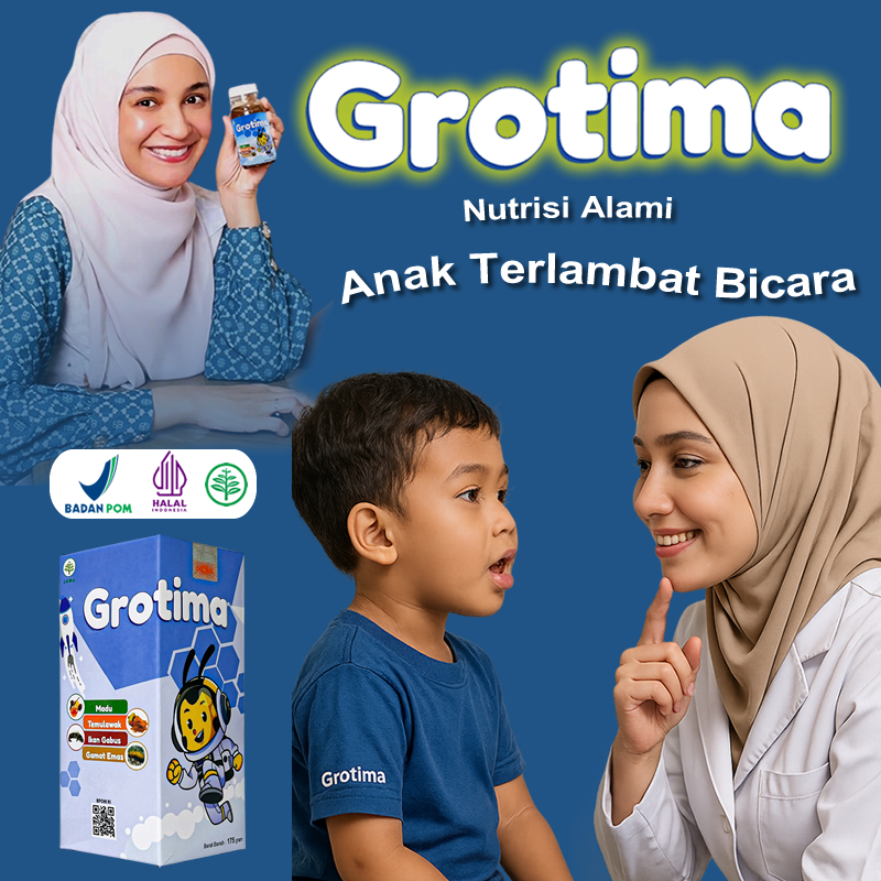 Vitamin Anak Telat Terlambat Bicara Grotima