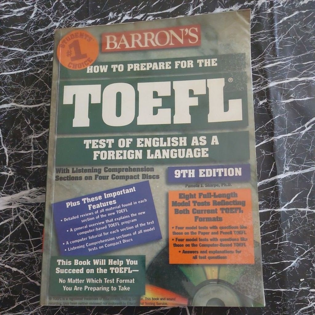 TOEFL 9TH EDITION BARRONS