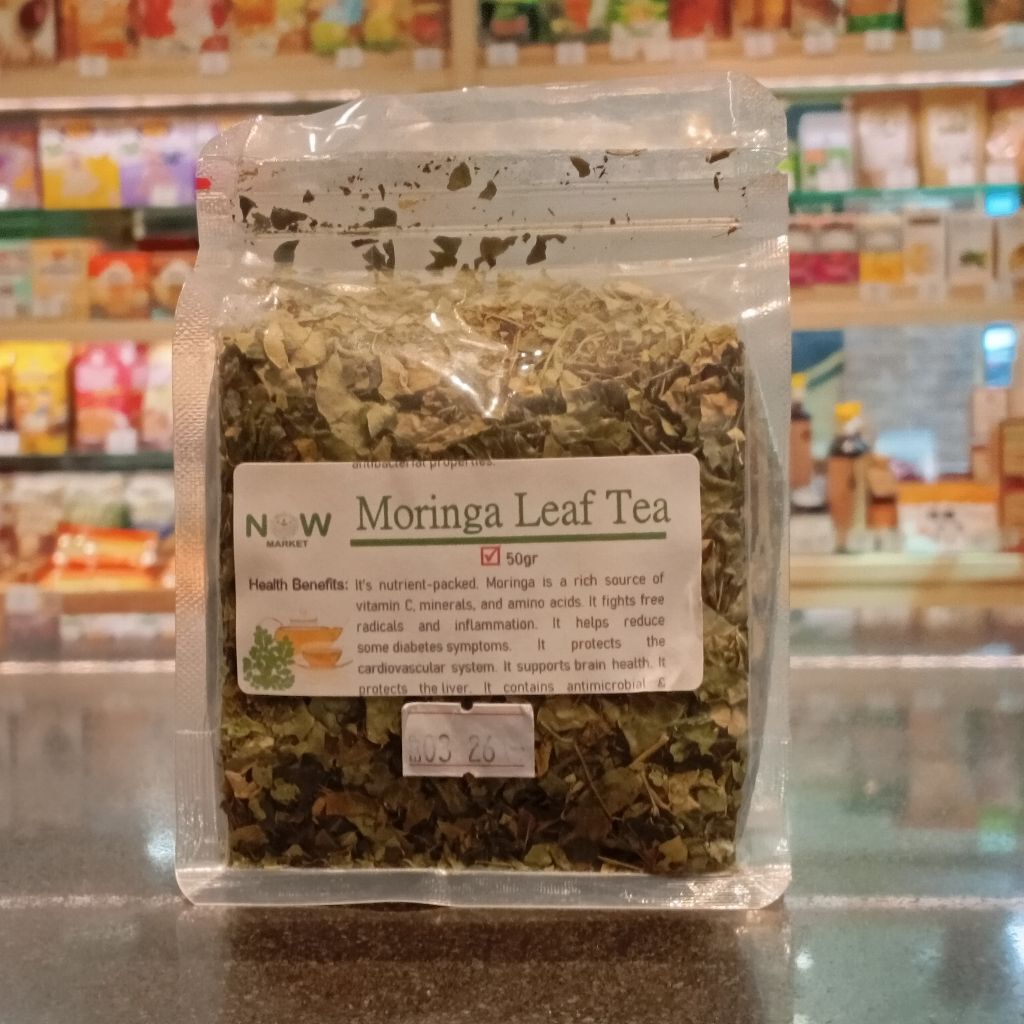 

Moringa Leaf Tea By NOW Market 50gr