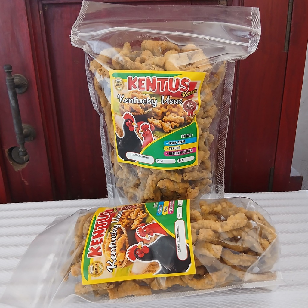 

Usus Ayam Crispy 100gr / 250gr | Siap Makan, Gurih, Renyah