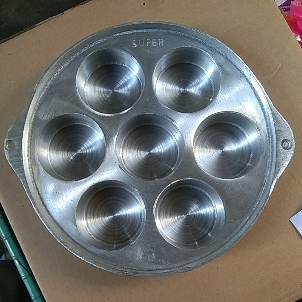 TUANGAN/LOYANG/CETAKAN ROTI PISANG DAN BINGKA/BIKANG ISI 7