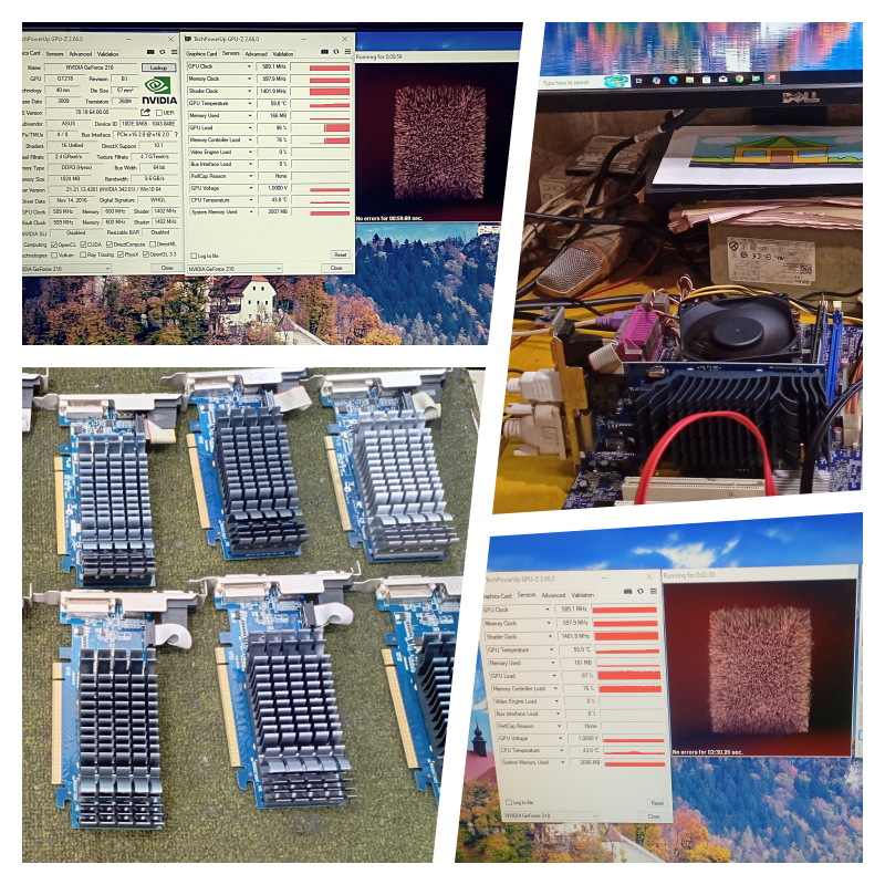 VGA ASUS GT210 DDR3 1GB