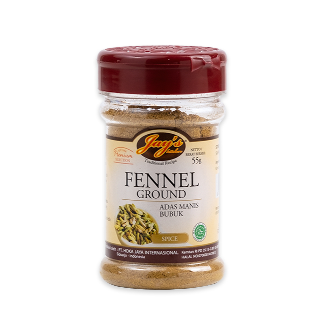 

[oddsolshop] pekanbaru/Jays Fennerl Ground 55GR Adas Manis Bubuk Spice Powder Seasoning Kitchen
