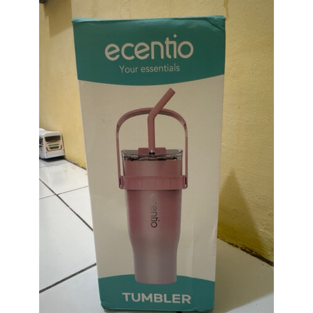 ecentio giant tumbler pink