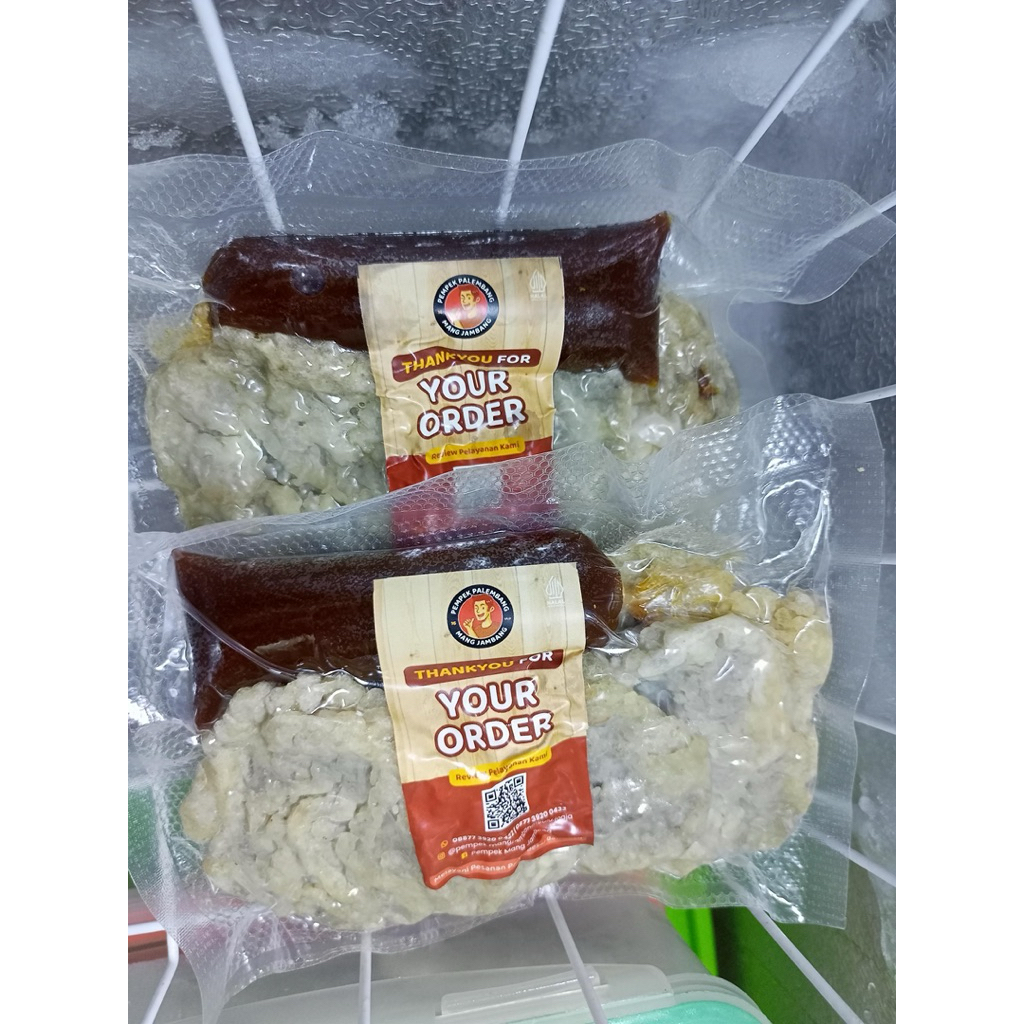 

Pempek kulit tenggiri isi 5
