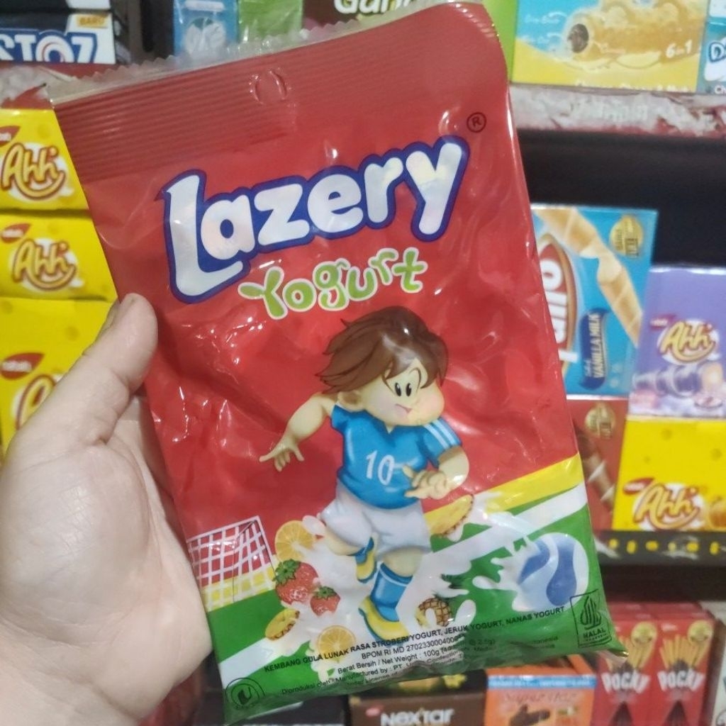 

Permen Lazery Yogurt rasa buah @100gr