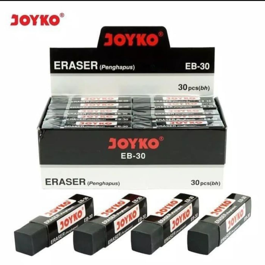 

Penghapus Eraser Sedang Joyko EB-30 1 pak