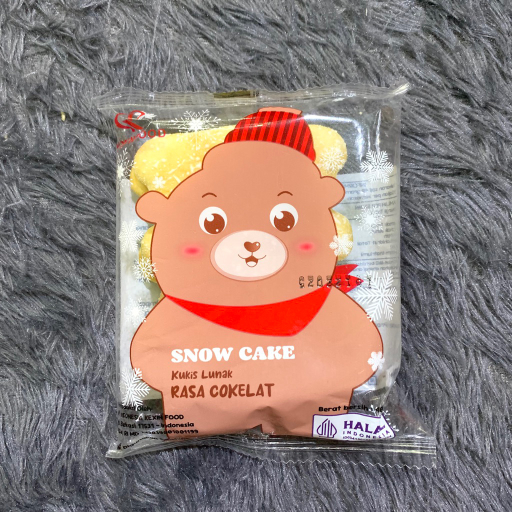 

Snow cake Kukis lunak Kexin food stroberi coklat susu