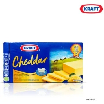 

[oddsolshop] pekanbaru/Kraft Keju Cedar 150GR Cheddar Cheese Halal Bahan Kue Baking Mix Food Cake